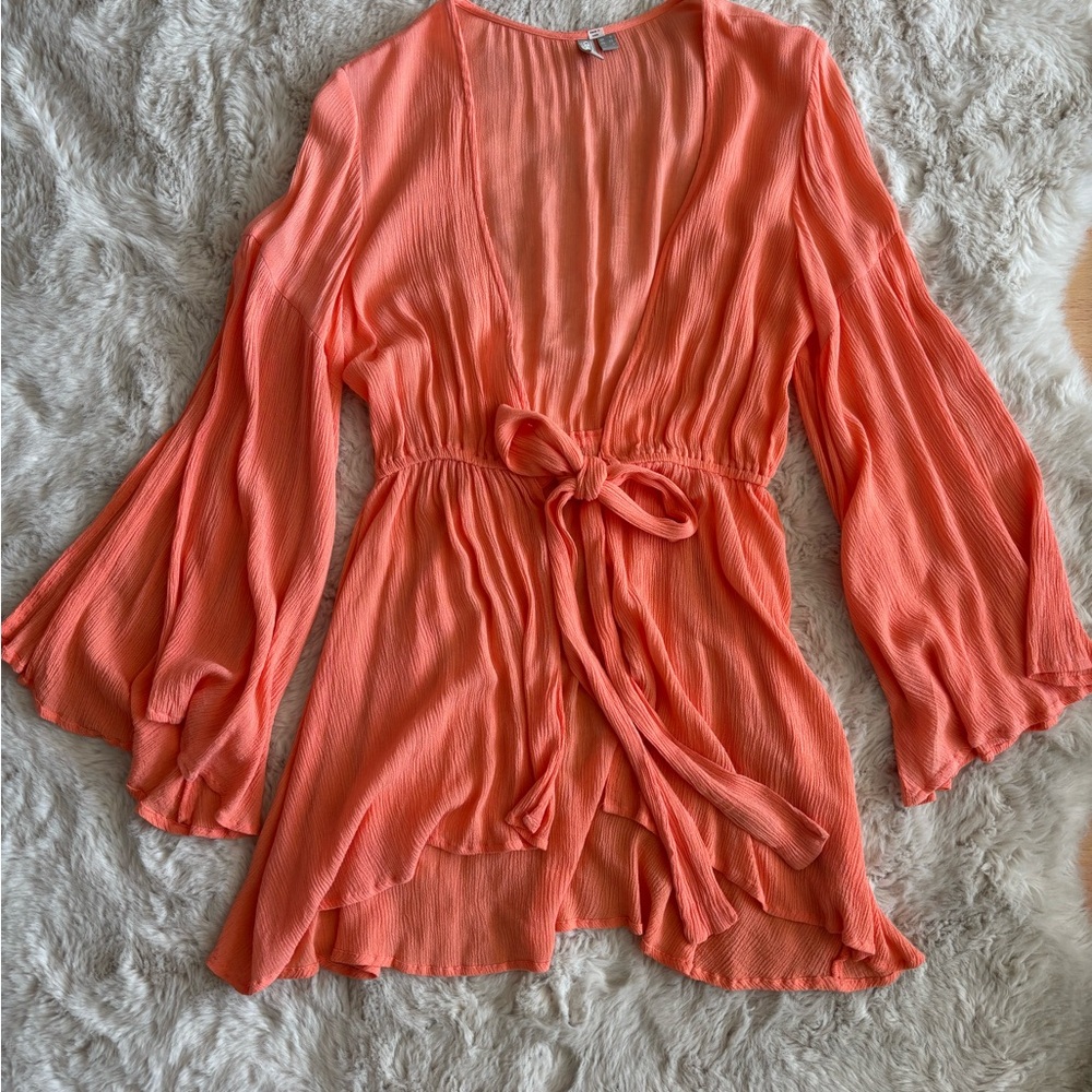 Beach Cover Up, Peach